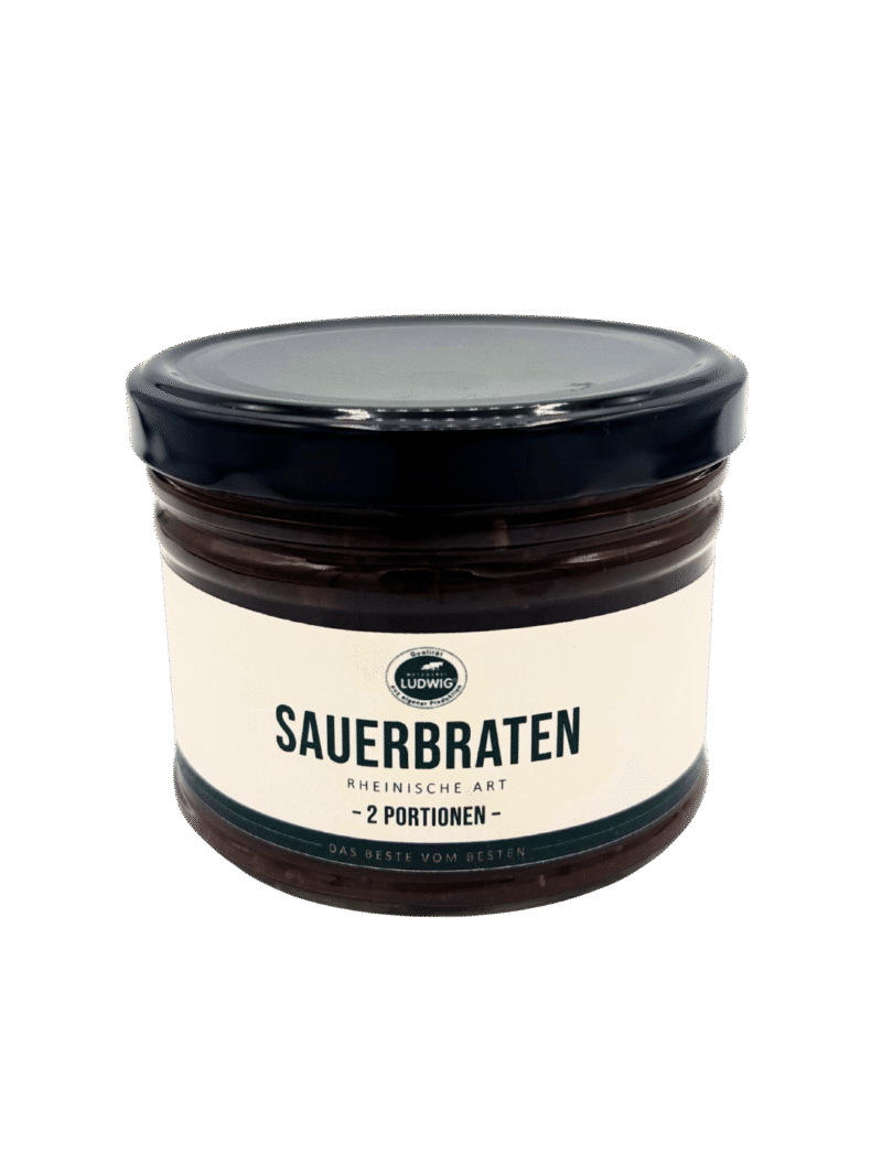 Sauerbraten vom Rind in Soße
