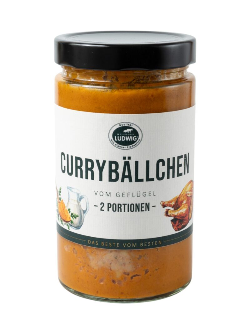 Geflügel Currybällchen