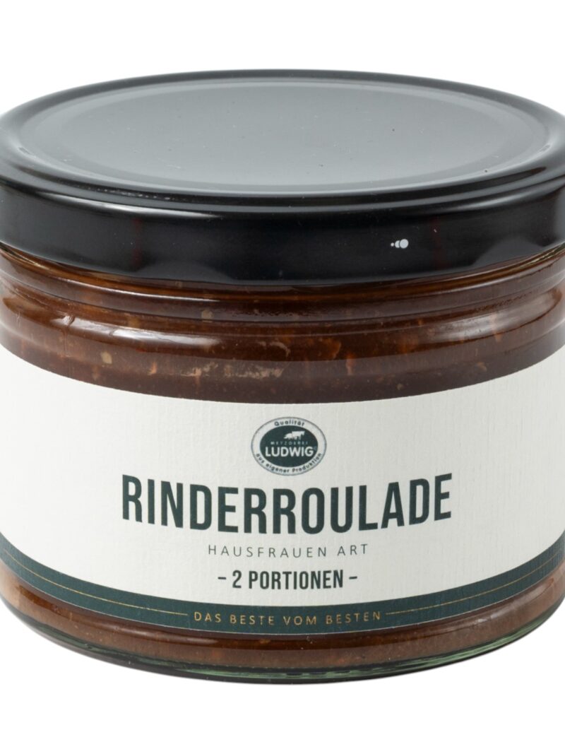Gefüllte Rinderrouladen mit Soße